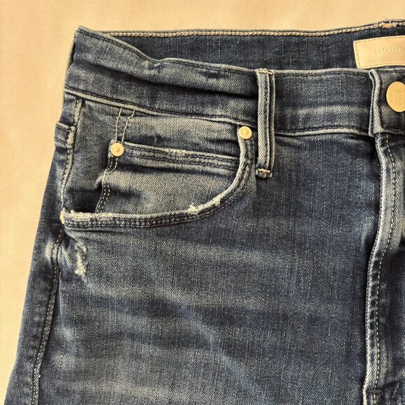 Mother “The Dazzler Hover Getalongs” Jeans -Size 28– Style 10146-104 – Blue Wash - Picture 7 of 16